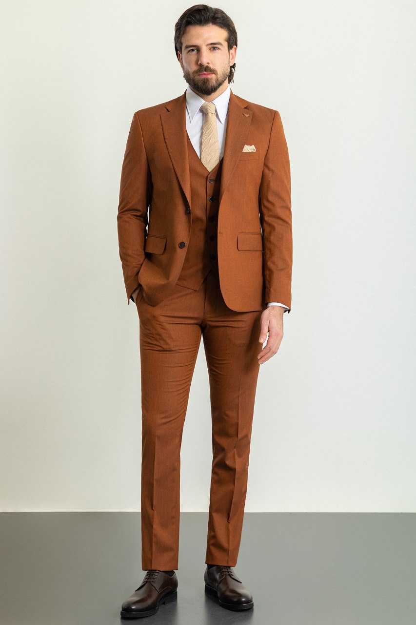 Palmer Camel Suit