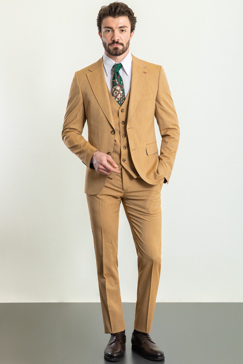 Palmer Mustard Suit