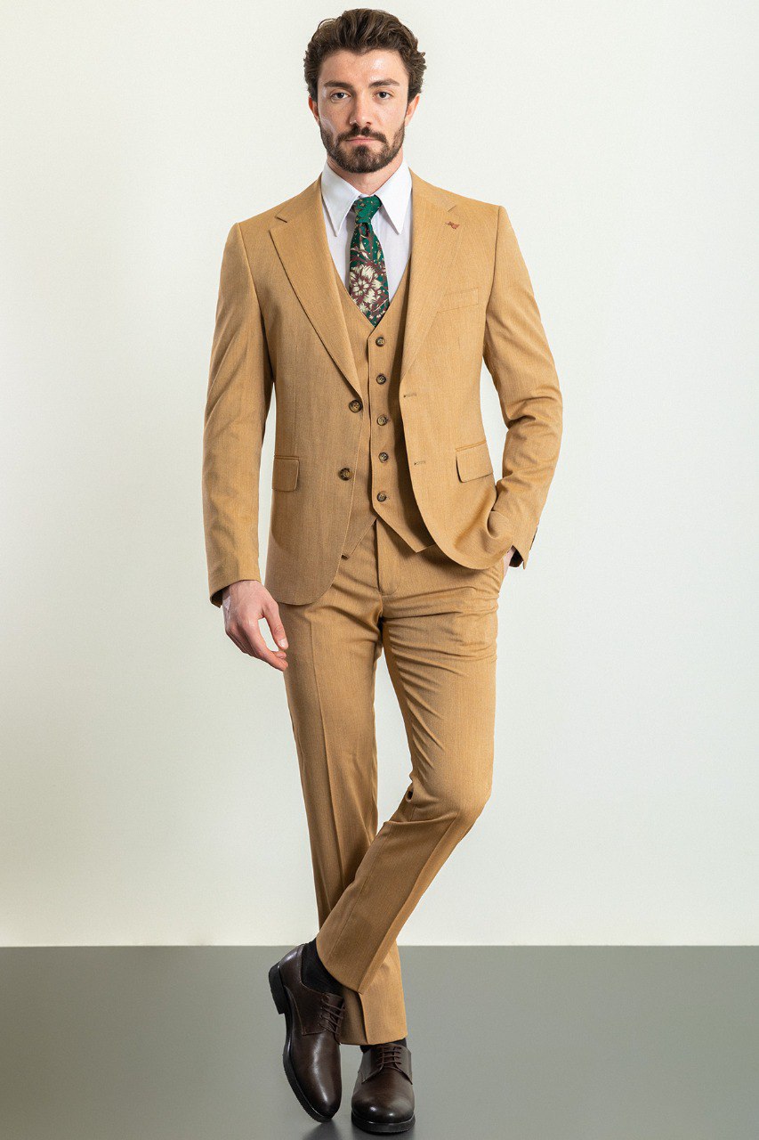 Palmer Mustard Suit