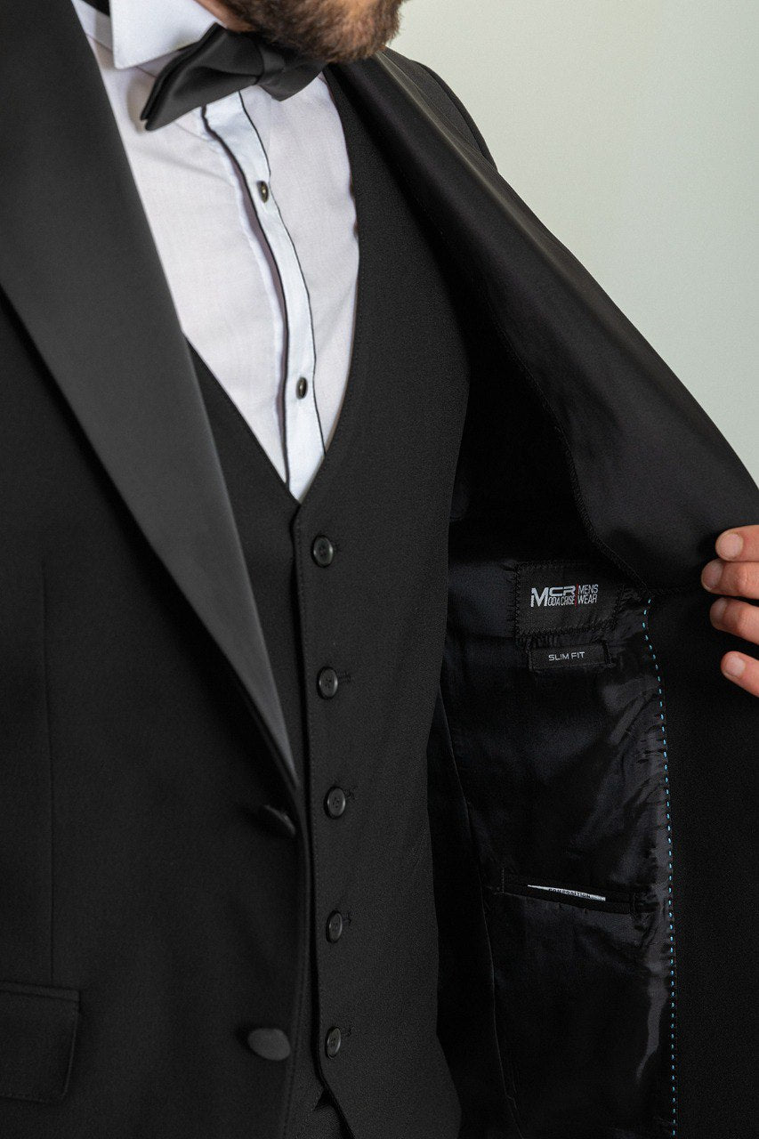 Pall Black Tuxedo Suit