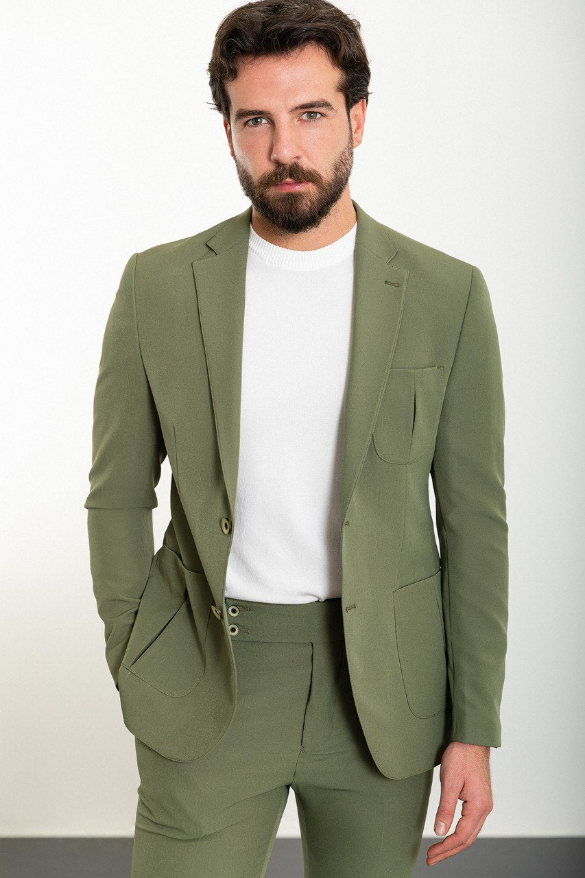 Ronn Khaki Suit