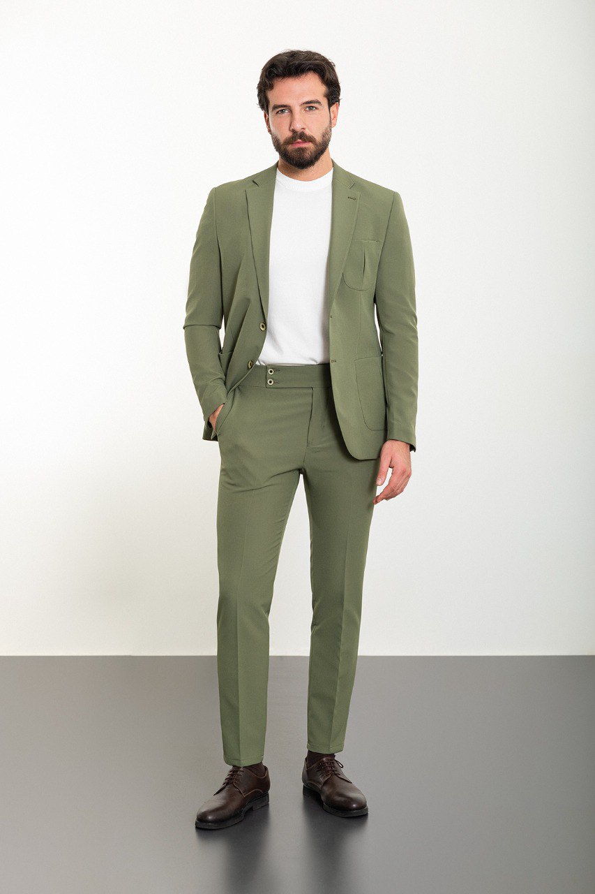 Ronn Khaki Suit