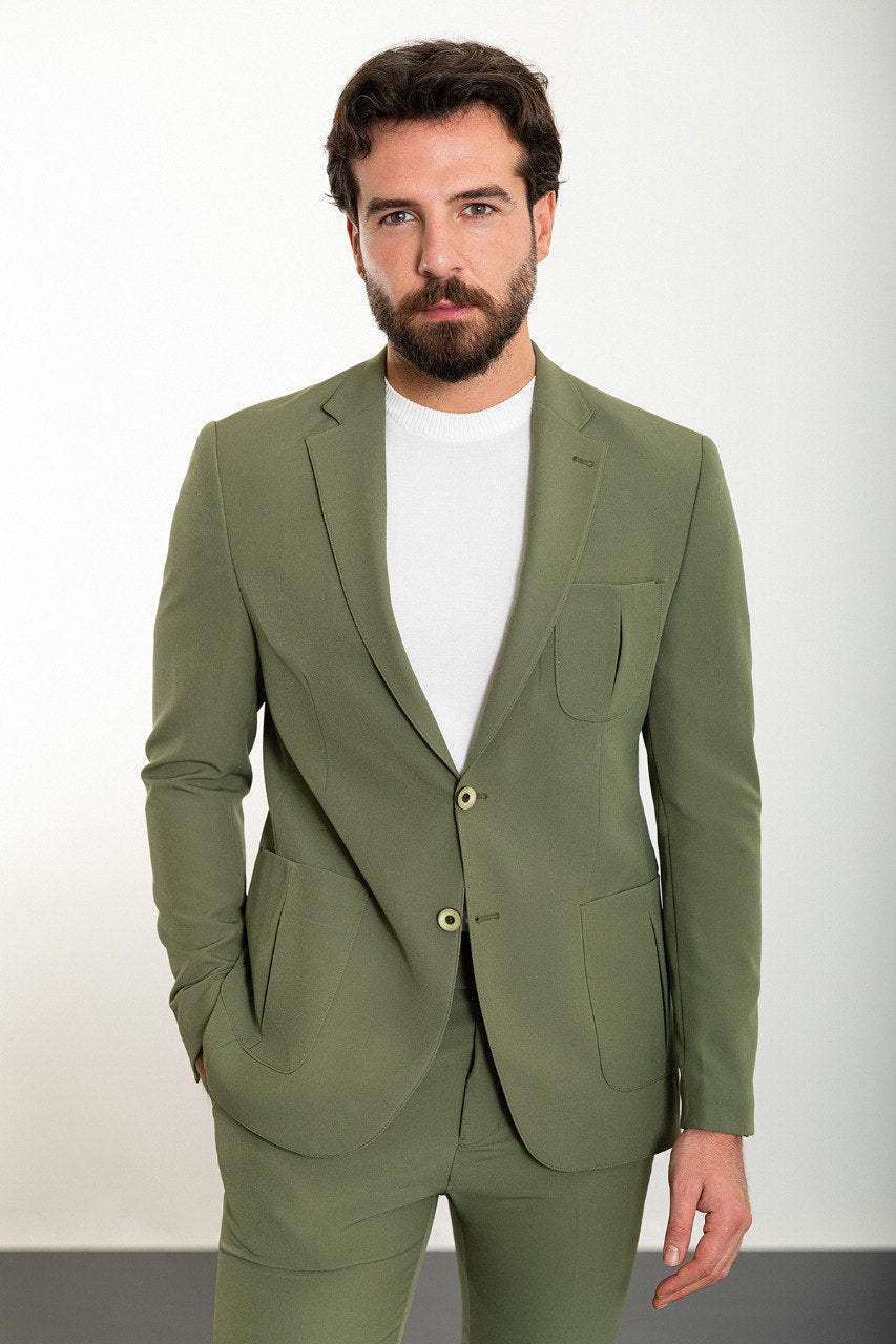 Ronn Khaki Suit