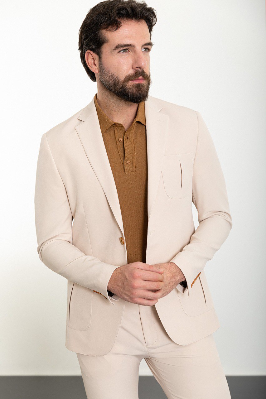 Ronn Beige Suit