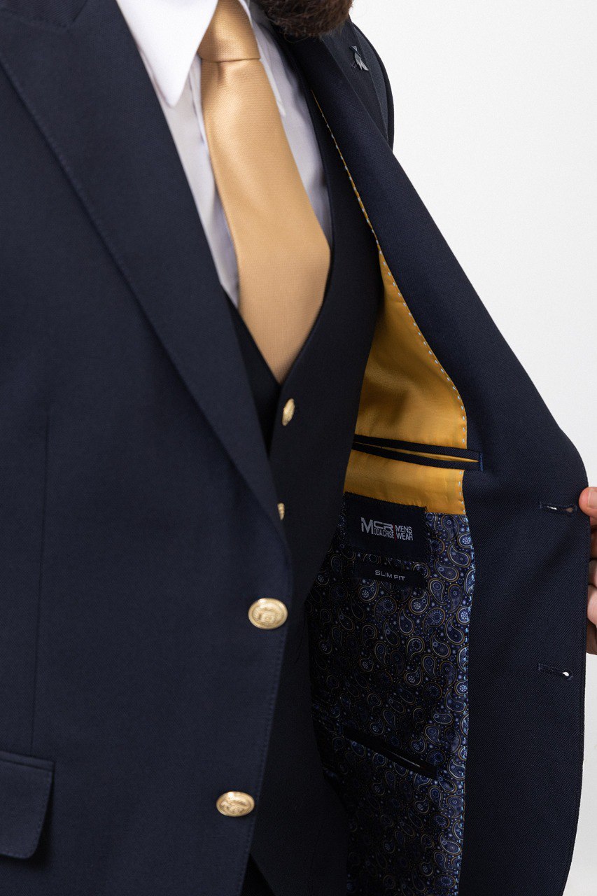 Sonn Navy Blue Suit