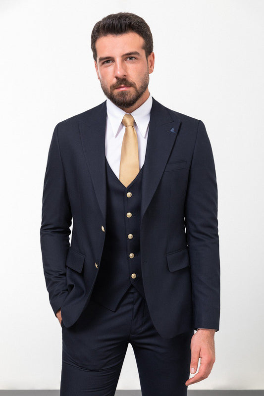 Sonn Navy Blue Suit