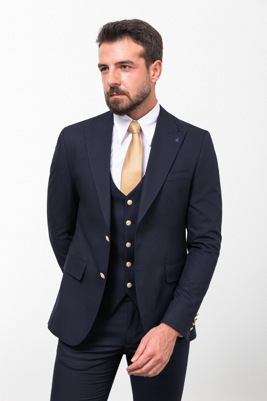 Sonn Navy Blue Suit