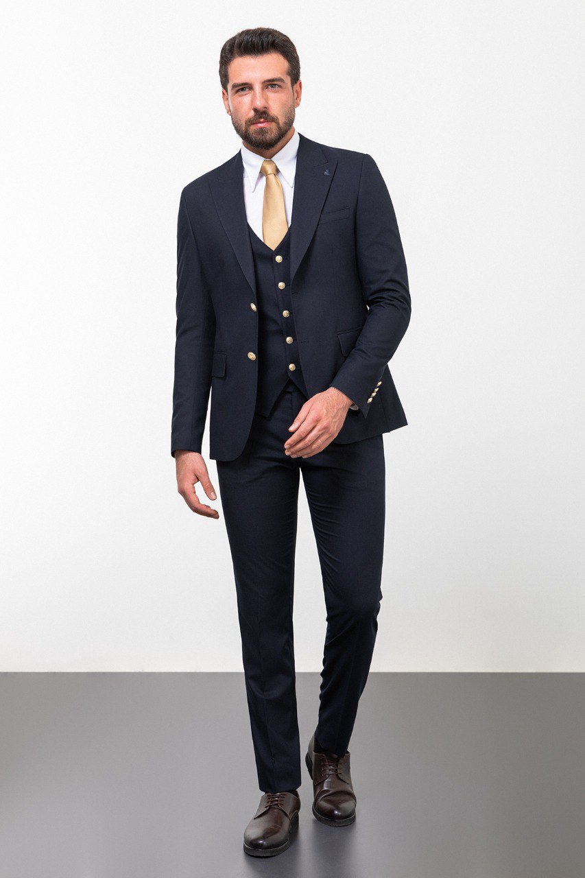 Sonn Navy Blue Suit