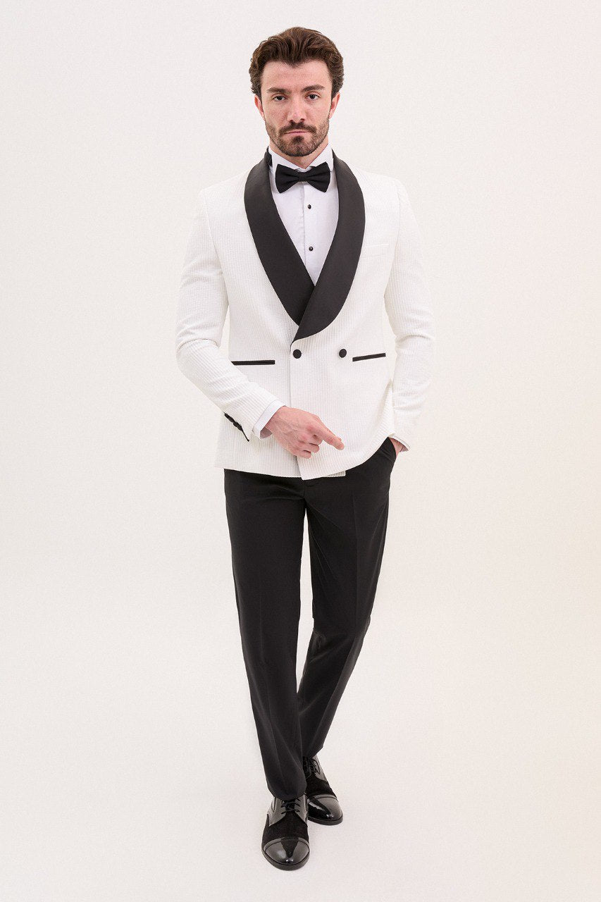 Carlisle White Tuxedo