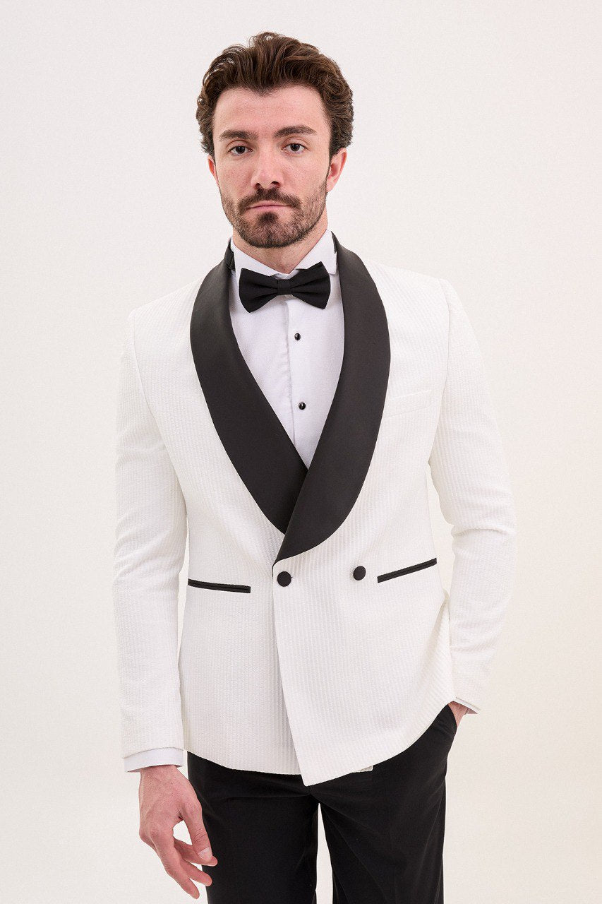 Carlisle White Tuxedo