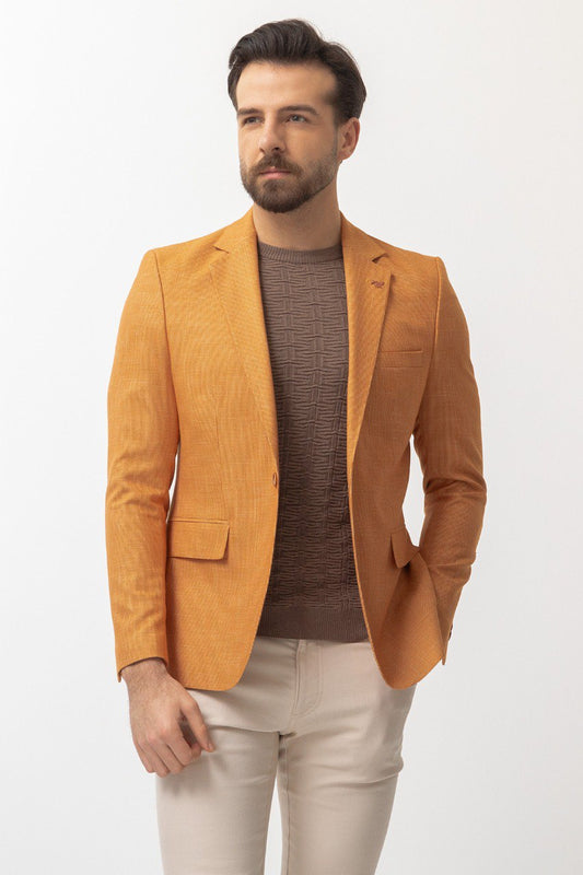 Leo Mustard Blazer