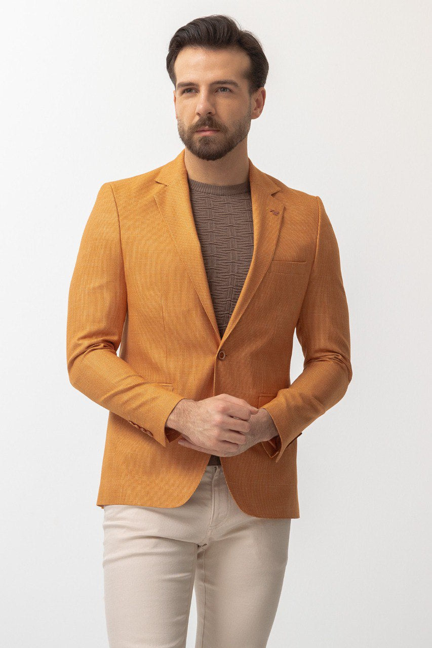 Leo Mustard Blazer