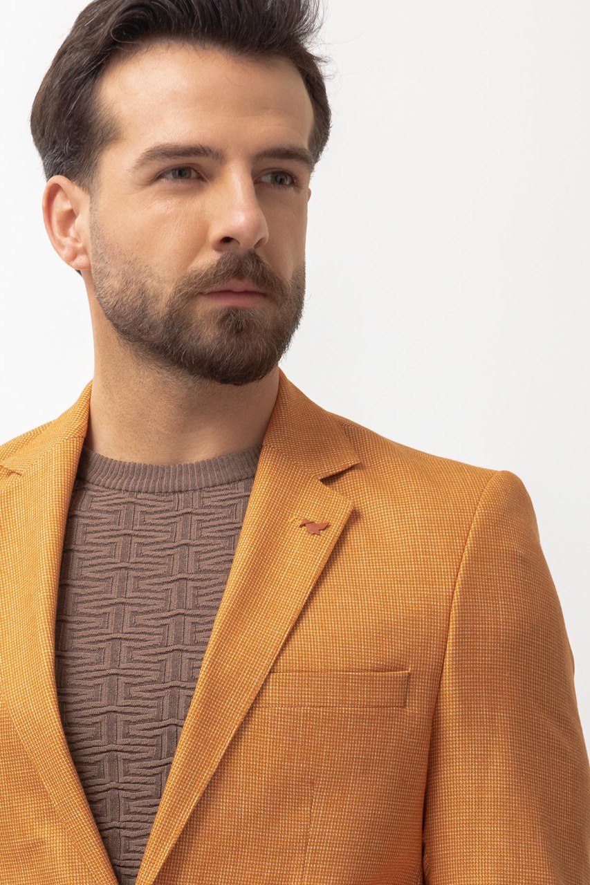 Leo Mustard Blazer