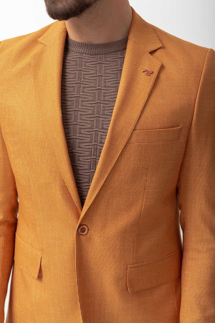 Leo Mustard Blazer