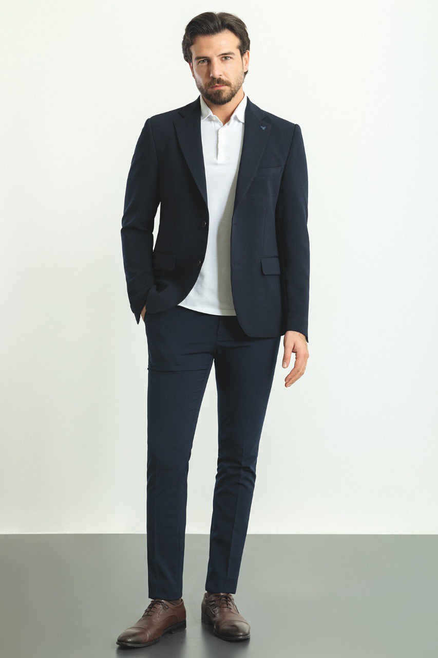 Gabe Navy Blue Blazer