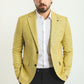 Henry Yellow Patterned Blazer