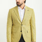 Henry Yellow Patterned Blazer