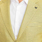 Henry Yellow Patterned Blazer