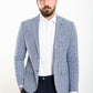 James Blue Plaid Blazer