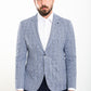 James Blue Plaid Blazer