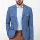 Lucy Blue Patterned Blazer