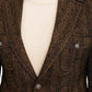 Lucy Brown Patterned Blazer