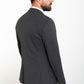 Logan Charcoal Double Breasted Blazer