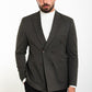 Logan Dark Gray Double Breasted Blazer