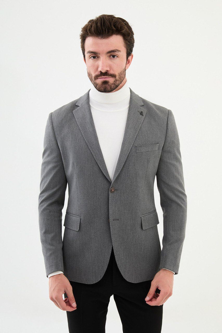 Oscar Light Gray Blazer