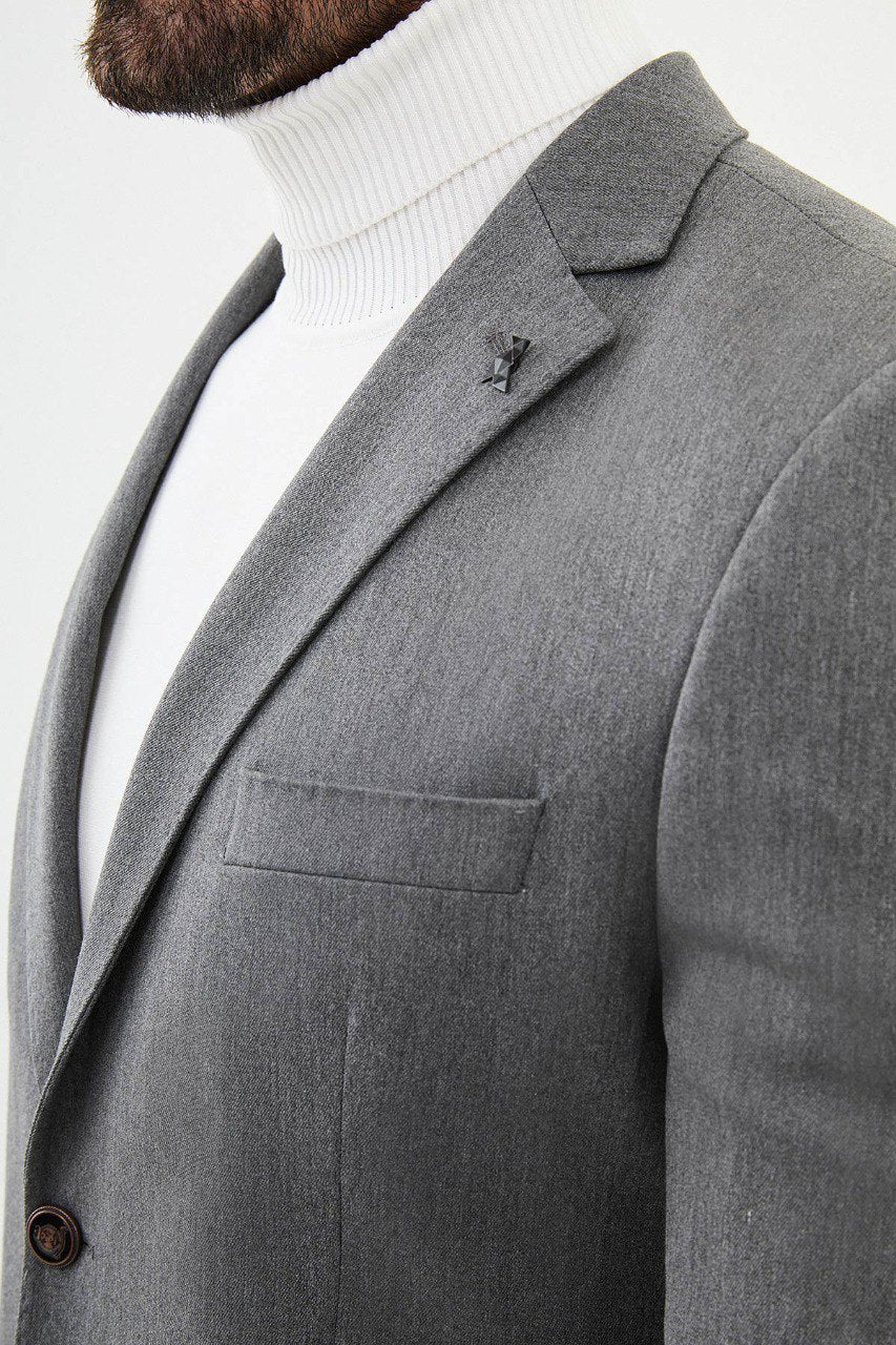 Oscar Light Gray Blazer