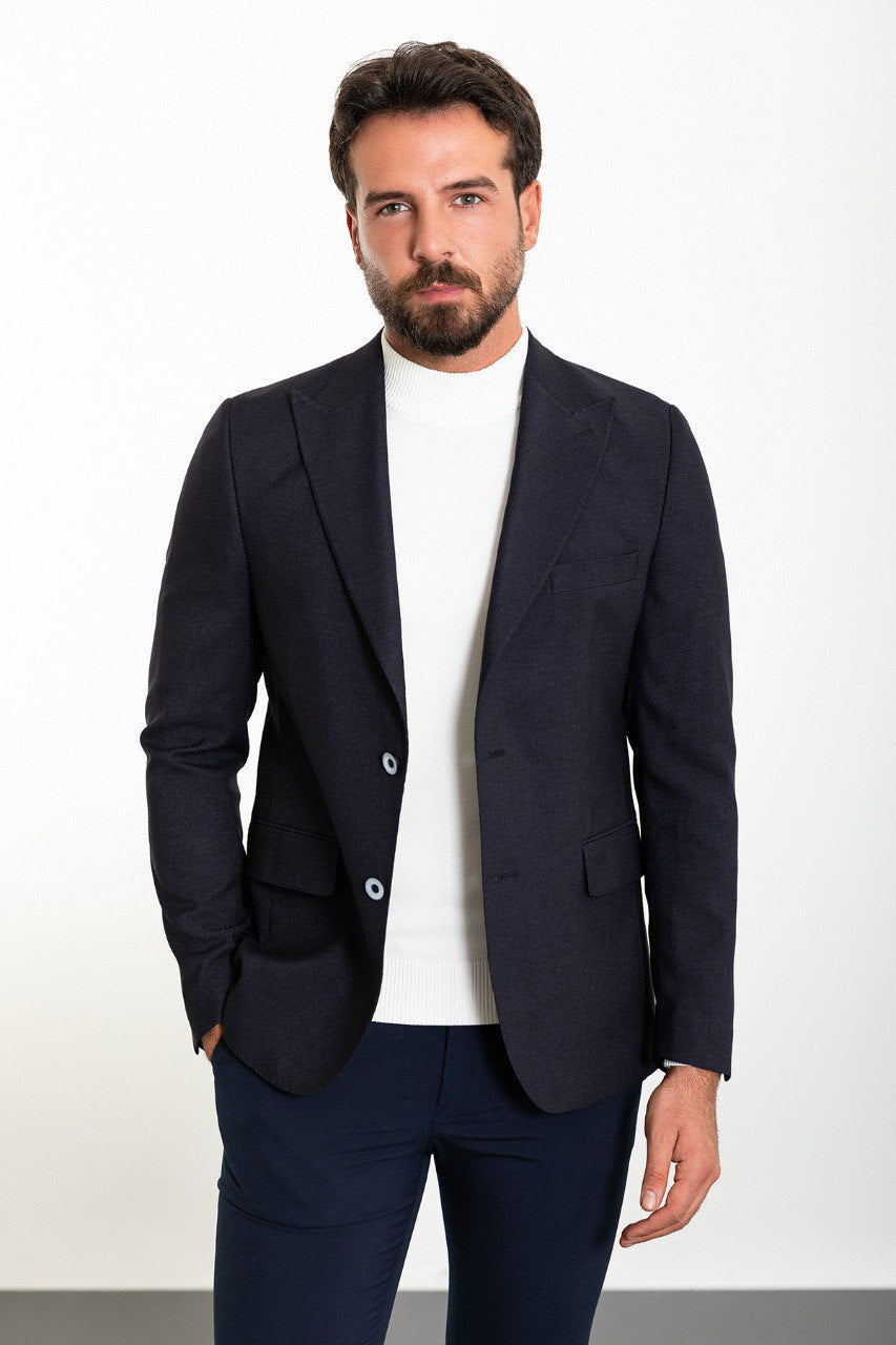 Cryck Navy Blue Blazer