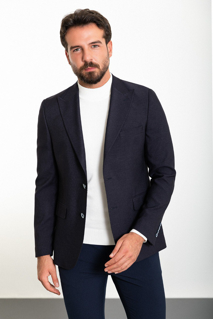 Cryck Navy Blue Blazer