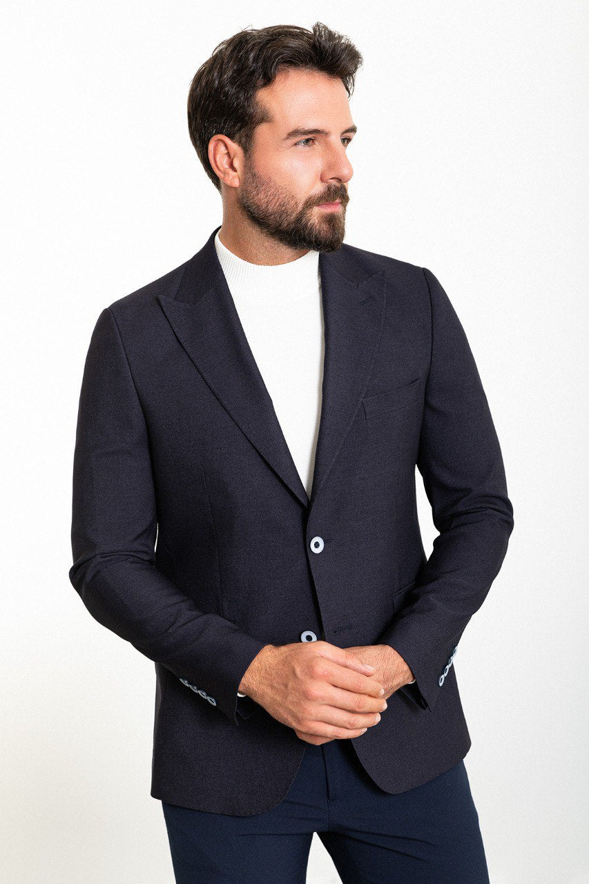 Cryck Navy Blue Blazer