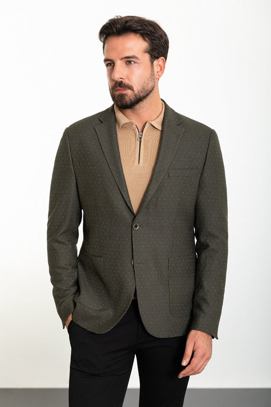 Jack Green Patterned Blazer