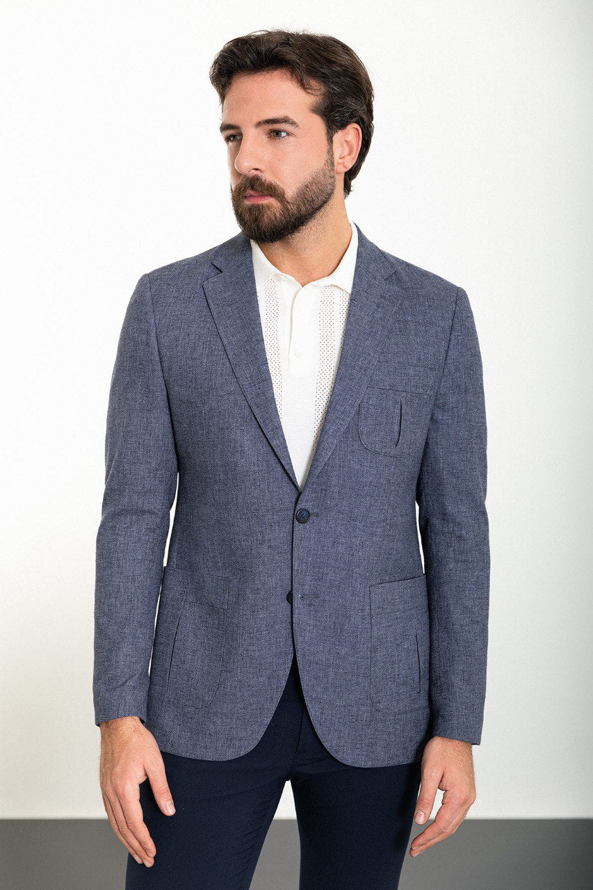 Clay Slate Blue Blazer