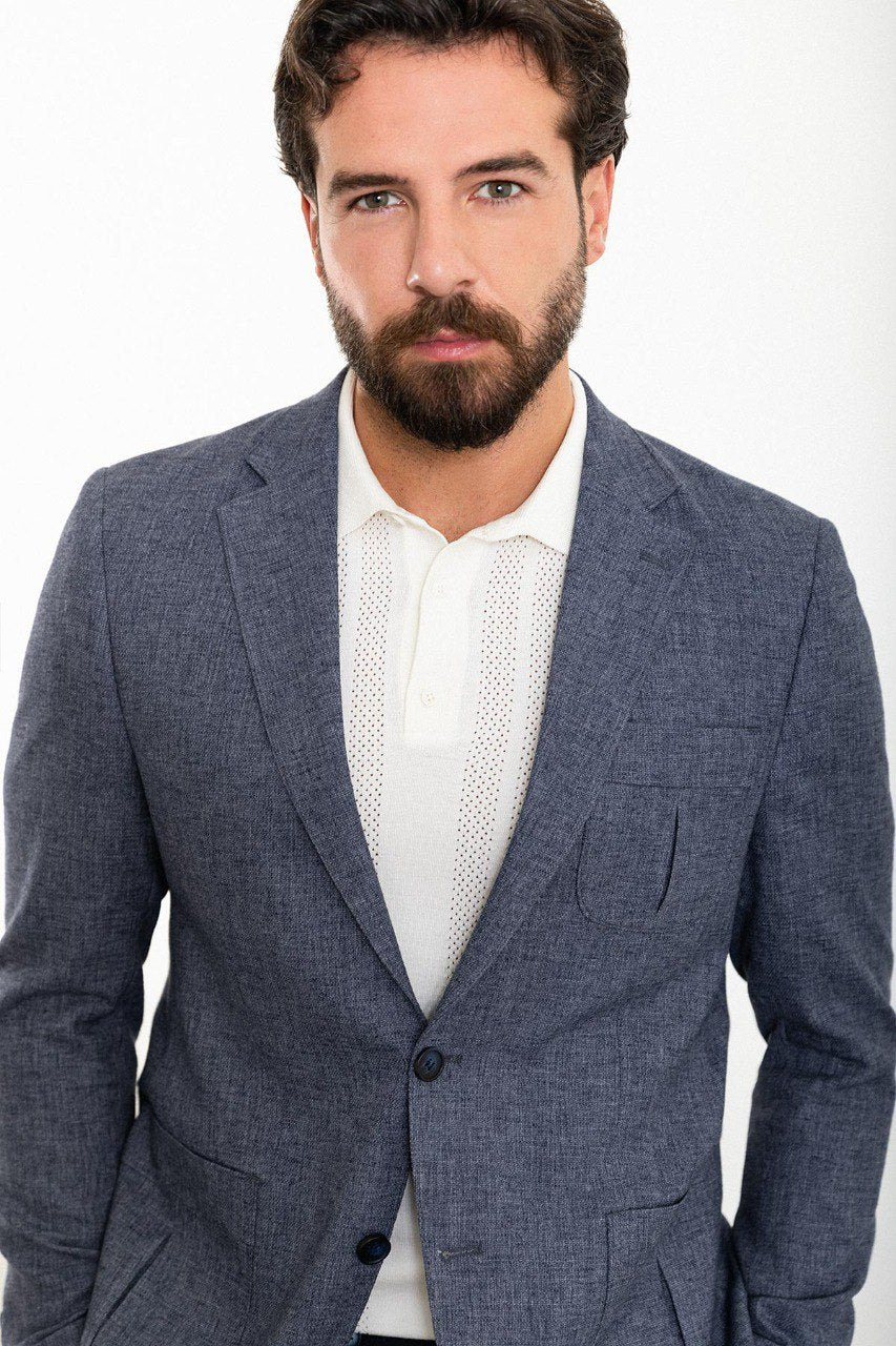 Clay Slate Blue Blazer