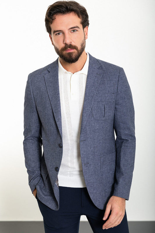 Clay Slate Blue Blazer