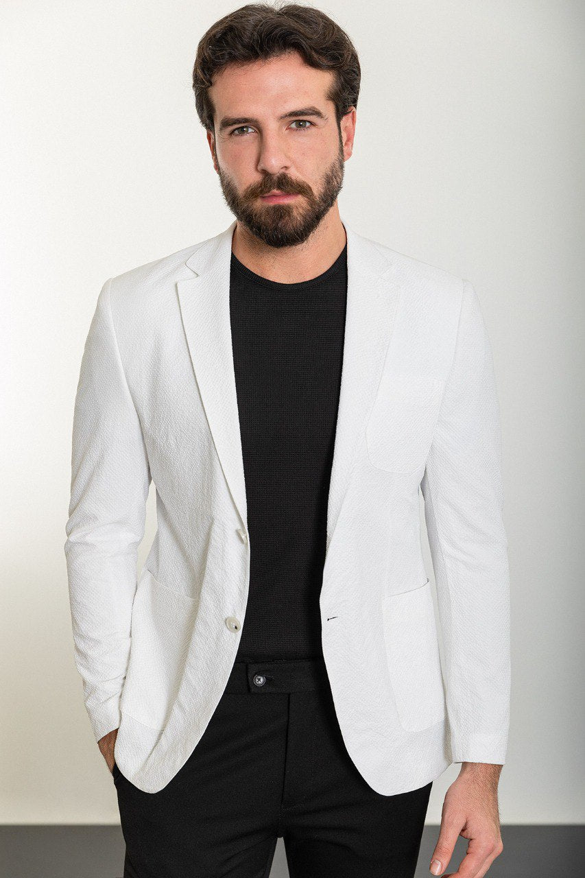 Clay White Blazer