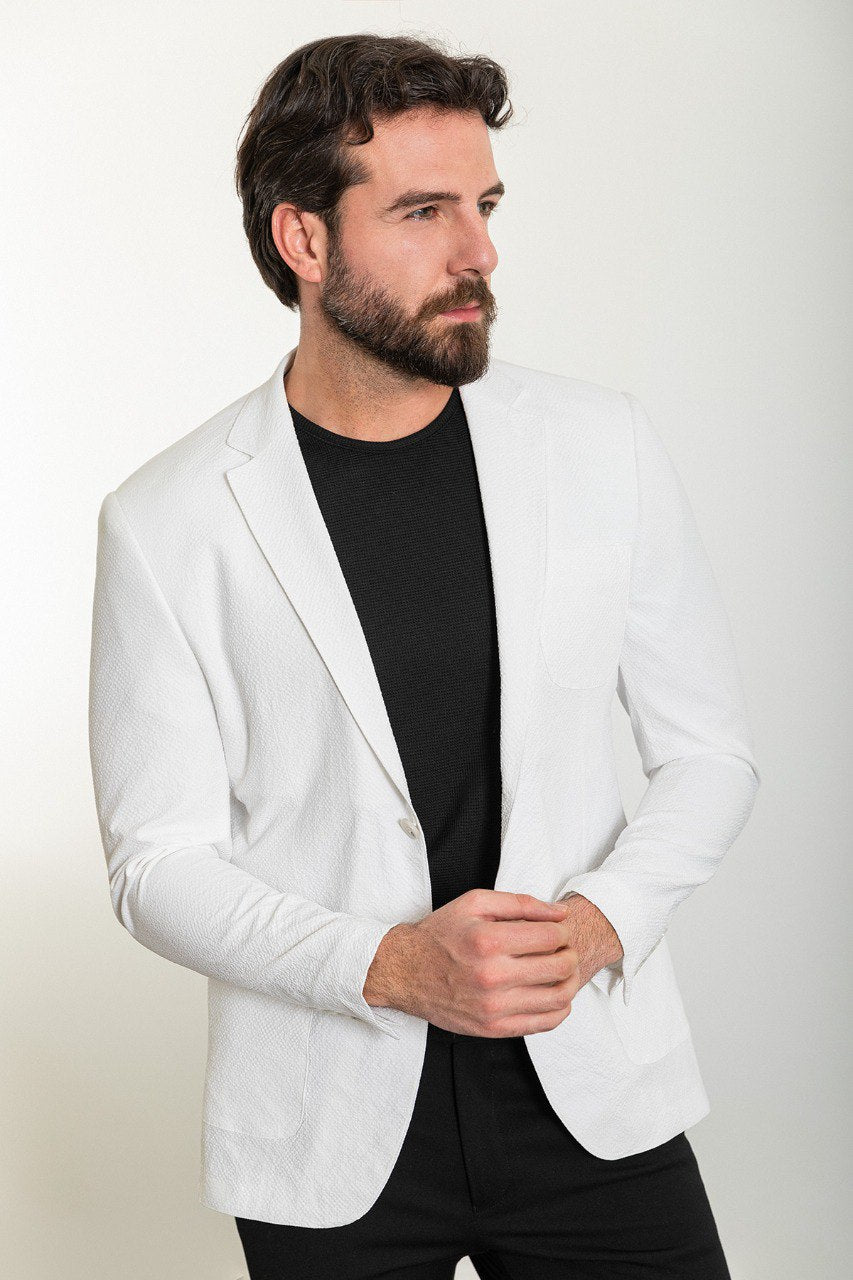 Clay White Blazer