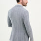 Rondo Ice Blue Striped Double Breasted Blazer