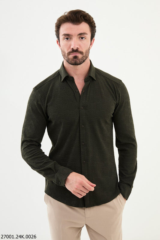 Zack Khaki Shirt