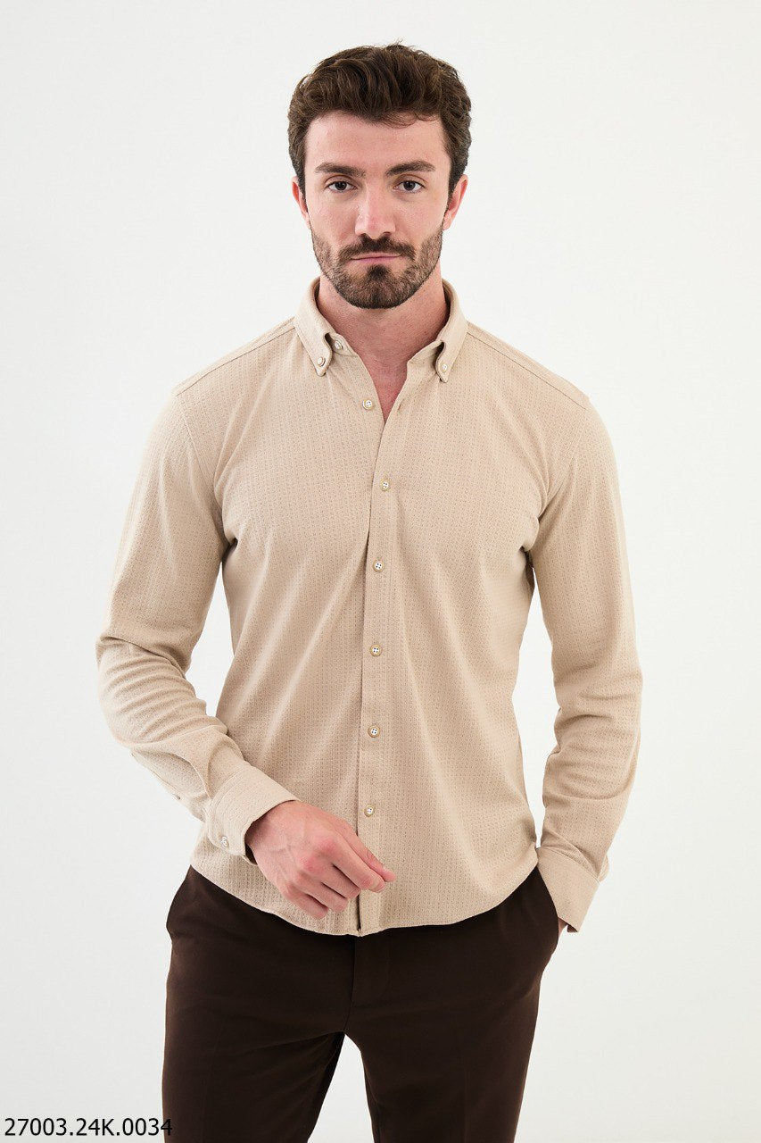 Khan Beige Shirt