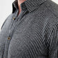 Blorn Black & Gray Striped Shirt