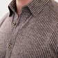 Blorn Brown Striped Shirt