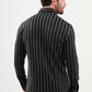 Slagor Dark Gray Striped Shirt