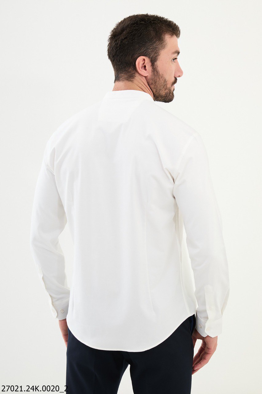 Dronn White & Ecru Shirt