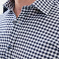 Volan Blue & White Patterned Shirt