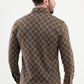 Talon Brown Patterned Shirt