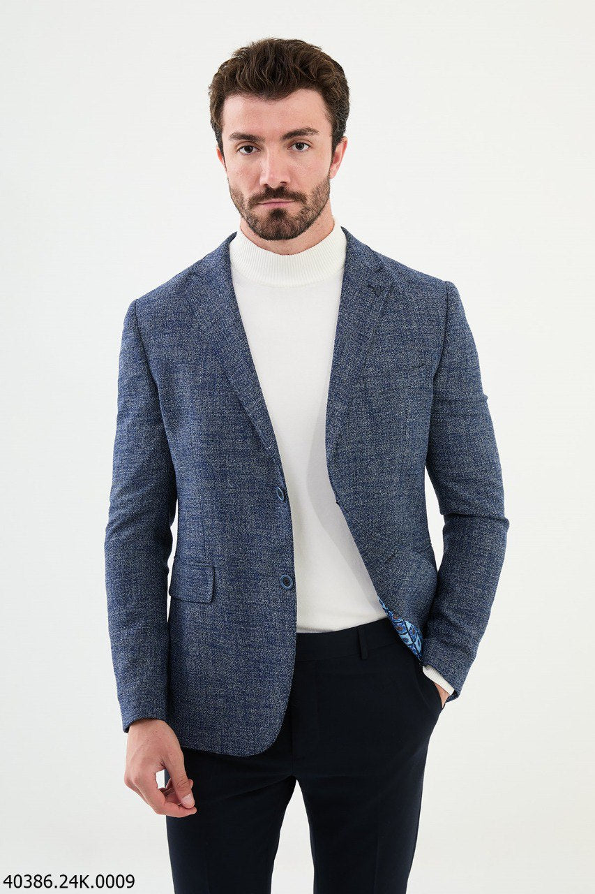 Lorenz Navy Blue Blazer