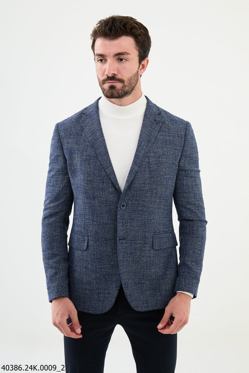 Lorenz Navy Blue Blazer